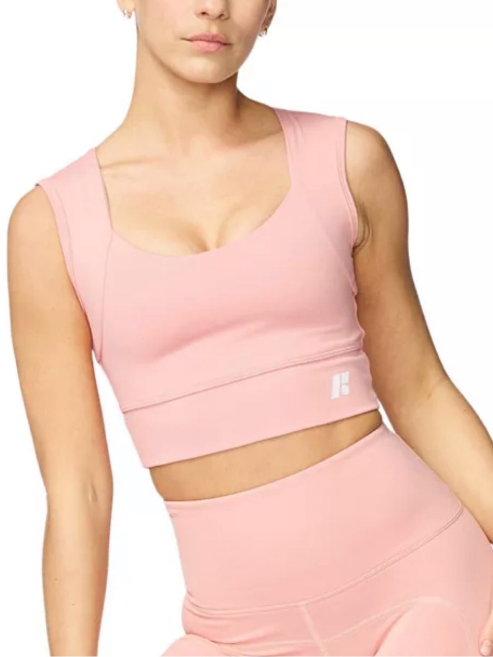 FORME • power sports bra in pink - Medium - posture support